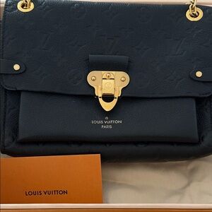 Louis Vuitton Navy Monogram Shoulder Bag